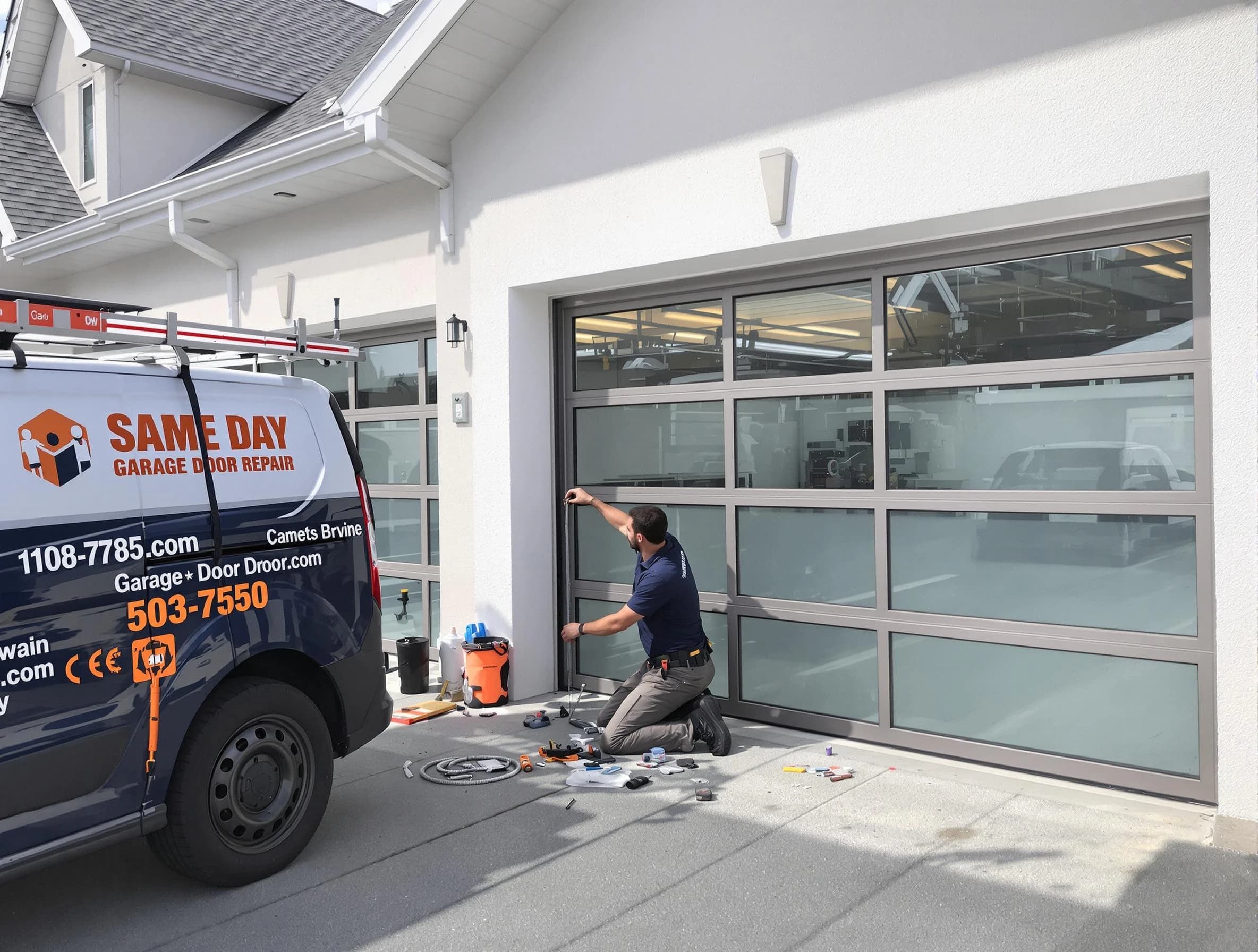 Same-day garage door repair service by Cedar Hills Garage Door Repair in Cedar Hills