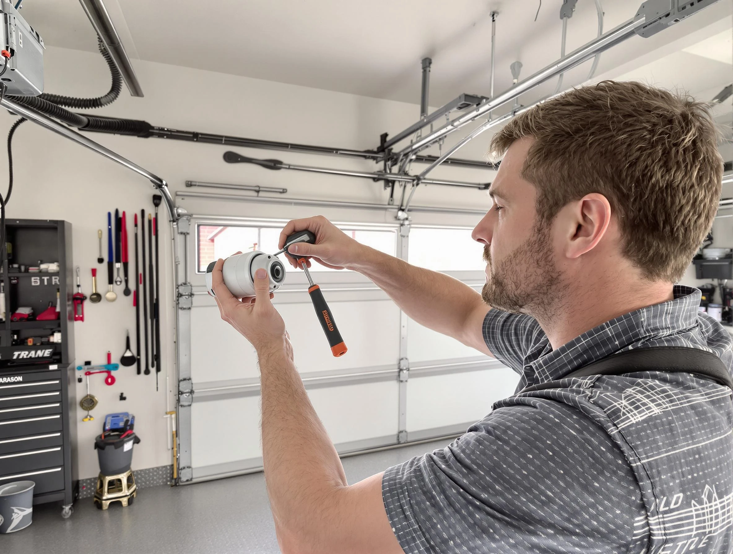 Garage door opener repair service by Cedar Hills Garage Door Repair in Cedar Hills